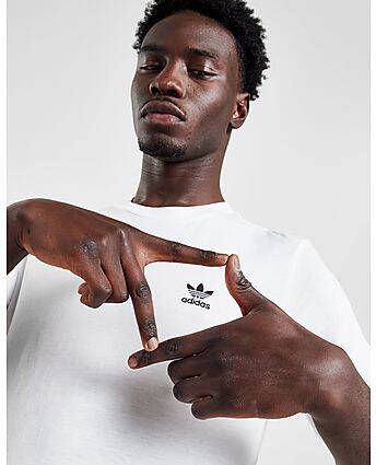 Adidas Originals Trefoil Essentials T-Shirt White- Heren