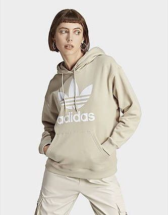 Adidas Originals Trefoil Hoodie Wonder Beige- Dames