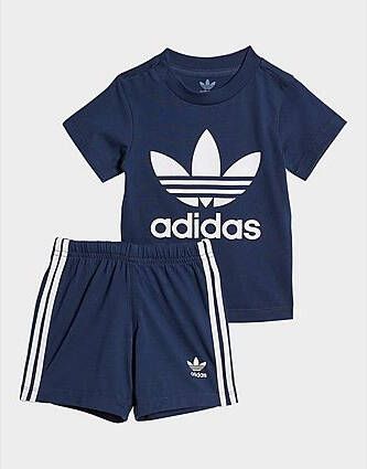Adidas Originals Trefoil Short en T-shirt Set Night Indigo