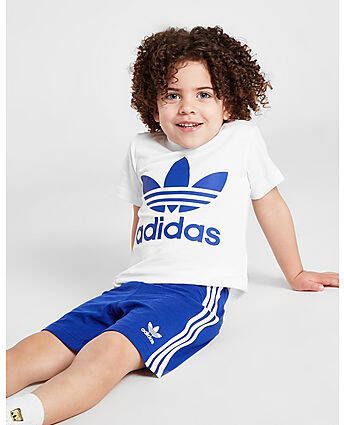 Adidas Originals Trefoil T-Shirt Shorts Set Infant White