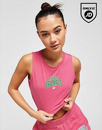 Adidas Originals Varsity Tank Top Pink- Dames