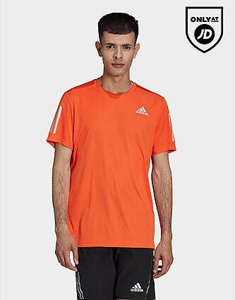 Adidas Own the Run T-shirt Semi Impact Orange Reflective Silver- Heren