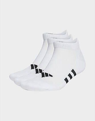 Adidas Performance Gevoerde Korte Sokken 3 Paar Black Black- Heren