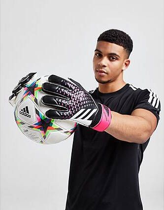 Adidas Predator 20 Training Goalkeeper Gloves Black White Team Shock Pink- Dames