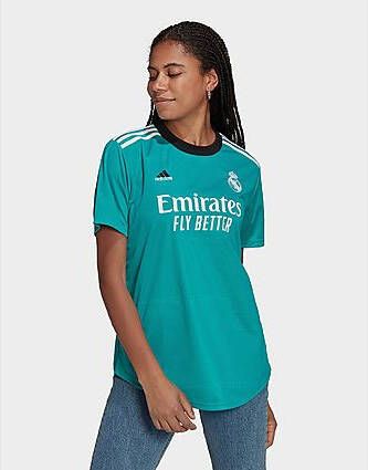 Adidas Real Madrid 21 22 Derde Shirt Hi-Res Aqua- Dames