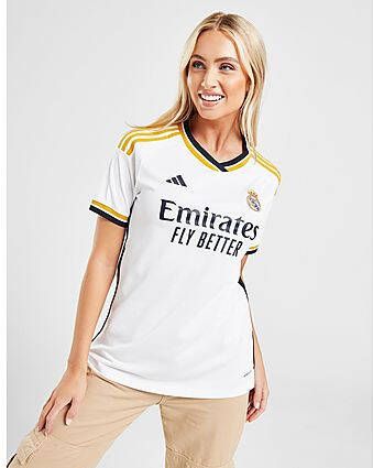 Adidas Real Madrid 2023 24 Home Shirt Dames White- Dames