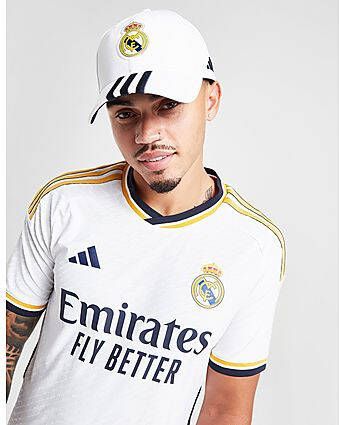 Adidas Real Madrid Baseball Cap White Legend Ink- Heren