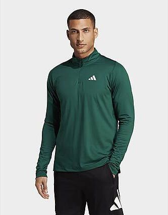 Adidas Sports Club Longsleeve Collegiate Green- Heren