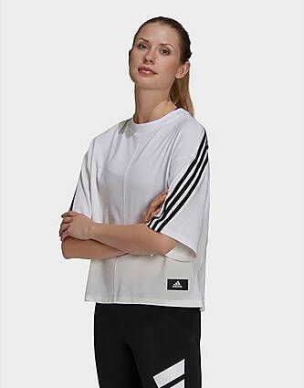 Adidas Sportswear Future Icons 3-Stripes T-shirt White- Dames