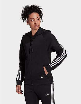 Adidas Sportswear Future Icons 3-Stripes Trainingshoodie Black- Dames