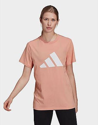 Adidas Sportswear Future Icons Logo Graphic T-shirt Ambient Blush- Dames