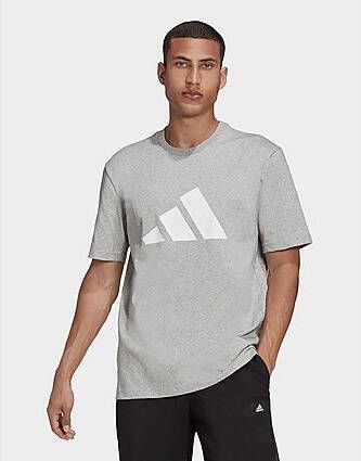 Adidas Sportswear Future Icons Logo Graphic T-shirt Medium Grey Heather- Heren