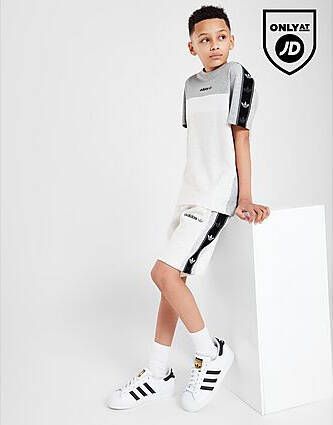 Adidas Originals Tape Fleece Shorts Junior White Kind
