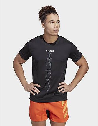 Adidas Terrex Agravic Trail Running T-shirt Black- Heren