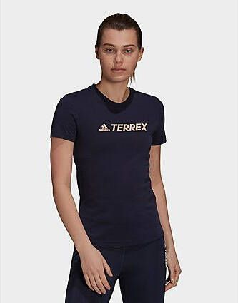 Adidas Terrex Classic Logo T-shirt Legend Ink- Dames