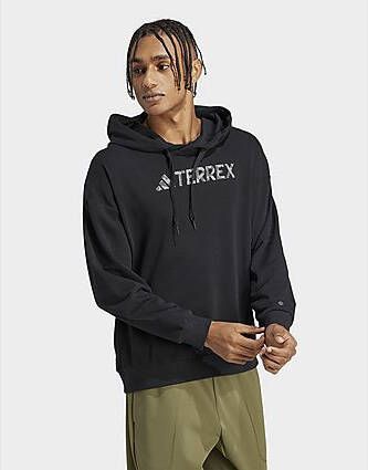 Adidas Terrex Large Logo Hoodie (Uniseks) Black- Dames