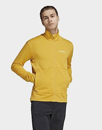 Adidas Terrex Multi Light Fleece Ritsjack Preloved Yellow- Heren