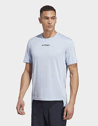 Adidas Terrex Multi T-shirt Blue Dawn- Heren