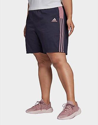 Adidas Tiro High-Waisted Short (Grote Maat) Shadow Navy- Dames
