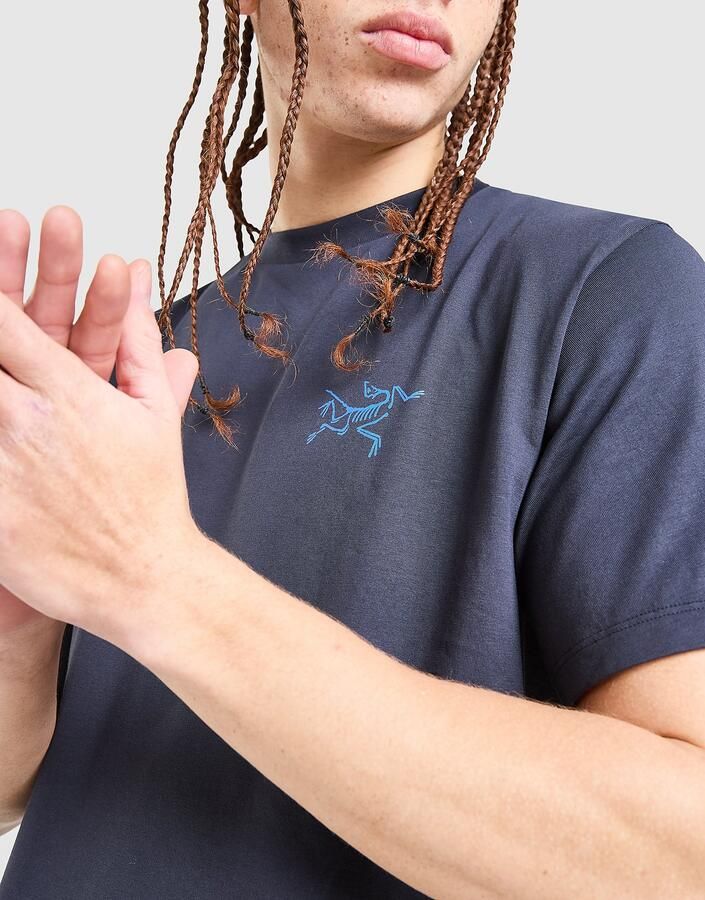 Arcteryx Arc'teryx Kragg SL Cotton Shirt SS Blauw- Heren Blauw