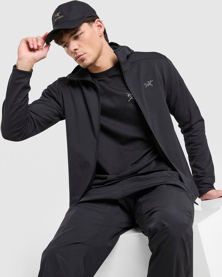 Arcteryx Arc'teryx Kyanite Lightweight Hoody Zwart- Heren Zwart