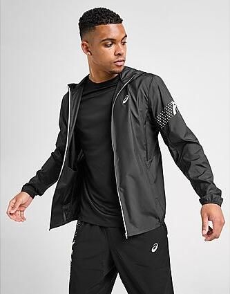 ASICS Icon Jacket Black- Heren Black