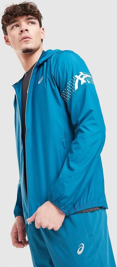 ASICS Icon Jacket Blauw- Heren Blauw