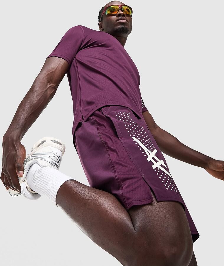 ASICS Icon Shorts Rood- Heren Rood