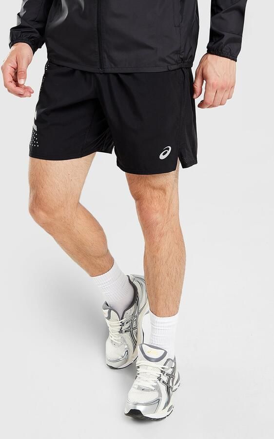 ASICS Icon Shorts Zwart- Heren Zwart