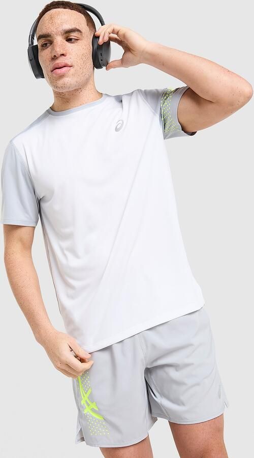 ASICS Icon T-Shirt Wit- Heren Wit