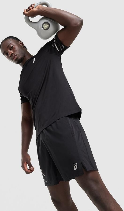 ASICS Icon T-Shirt Zwart- Heren Zwart