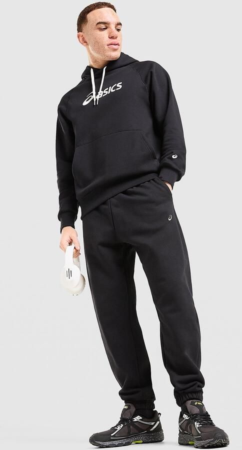 ASICS Logo Joggers Zwart- Heren Zwart