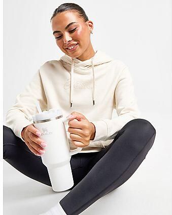 ASICS Logo Overhead Hoodie Brown- Dames Brown