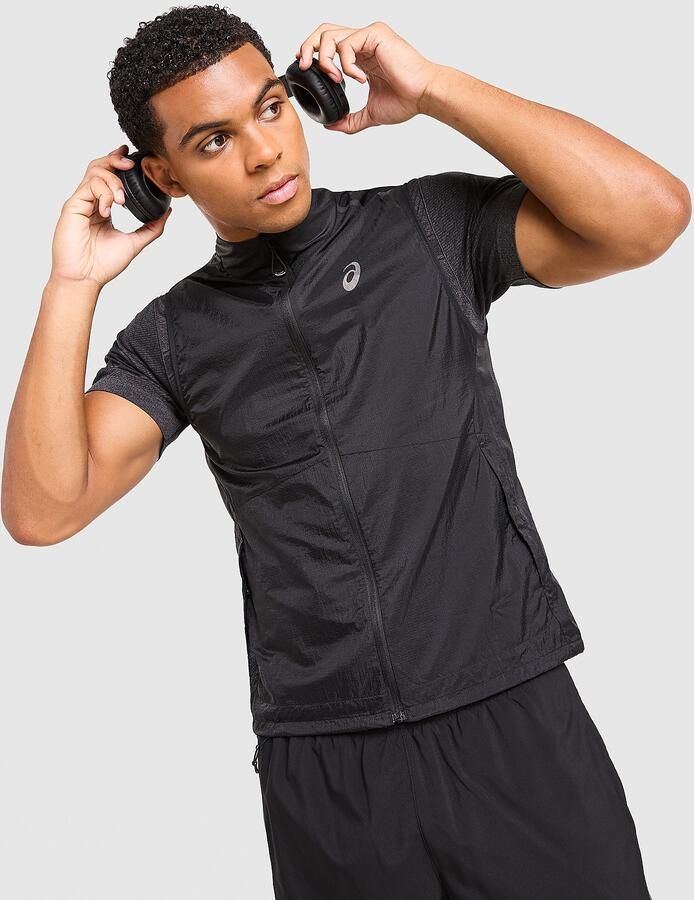 ASICS Metarun Gilet Zwart- Heren Zwart