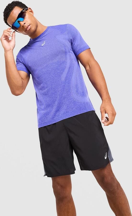 ASICS Road Seamless T-Shirt Paars- Paars