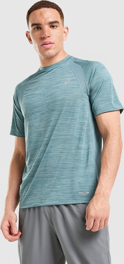 ASICS Road T-Shirt Blauw- Heren Blauw