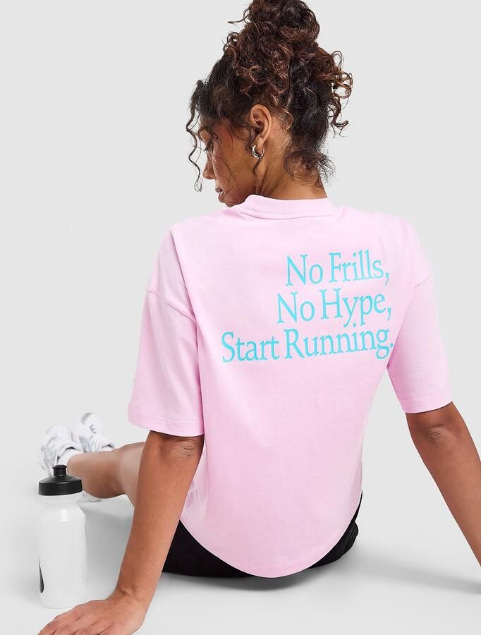 ASICS Runner T-Shirt Roze- Dames Roze