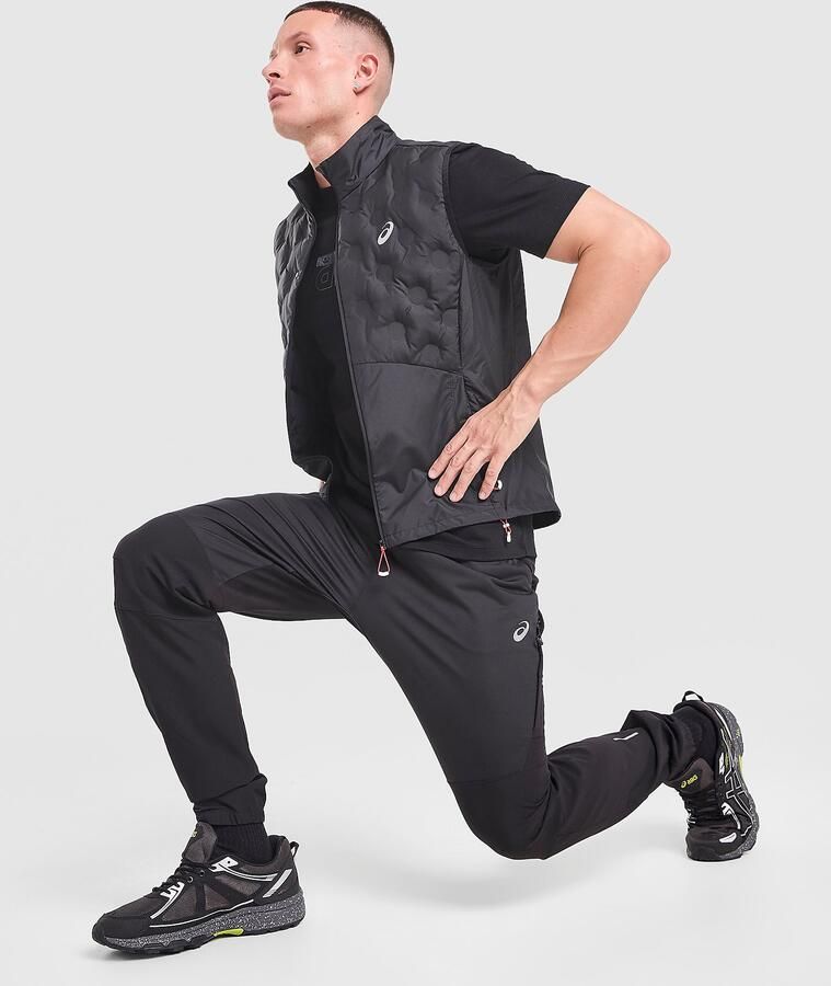 ASICS Winter Run Track Pants Zwart- Heren Zwart