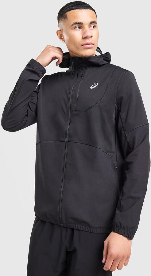 ASICS Winter Running Jacket Zwart- Heren Zwart