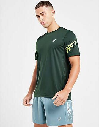 ASICS Icon T-Shirt Green- Heren