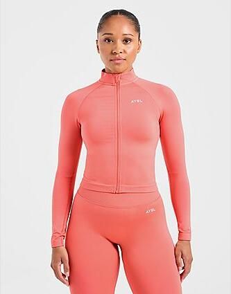 AYBL Adapt Seamless Full Zip Top Oranje- Dames Oranje - Foto 2