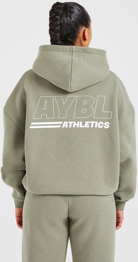 AYBL Athletics Overhead Hoodie Groen- Dames Groen