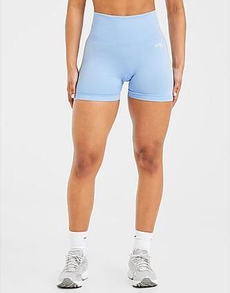 AYBL Empower Seamless Shorts Blue- Dames Blue