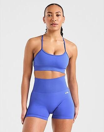 AYBL Empower Seamless Sports Bra Blue- Dames Blue