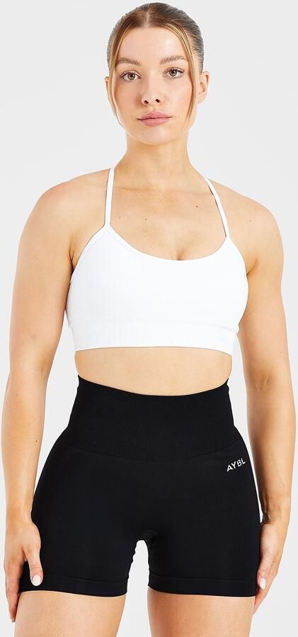 AYBL Empower Seamless Sports Bra Wit- Dames Wit