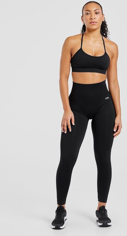 AYBL Empower Seamless Legging Zwart- Dames Zwart