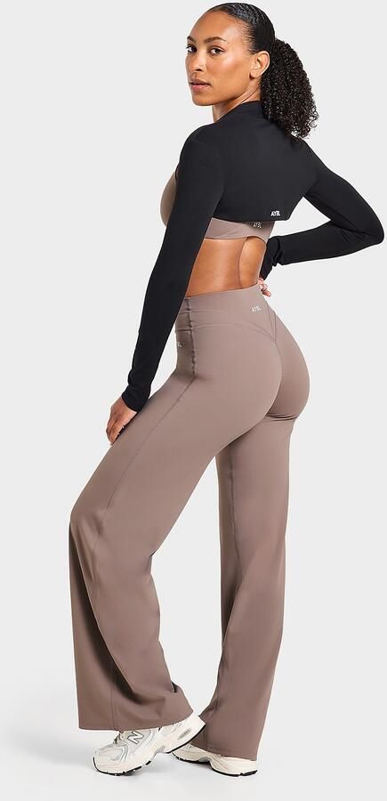 AYBL Engage Straight Leggings Beige- Dames Beige