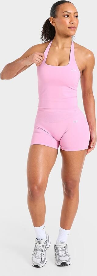 AYBL Enhance Seamless Halterneck Top Roze- Dames Roze