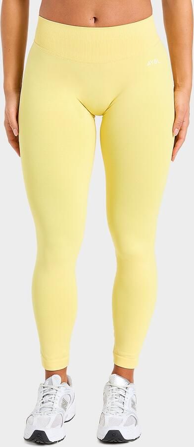 AYBL Enhance Seamless Leggings Geel- Dames Geel