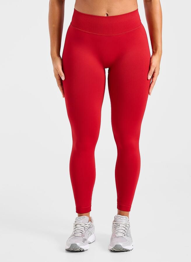 AYBL Enhance Seamless Leggings Rood- Dames Rood